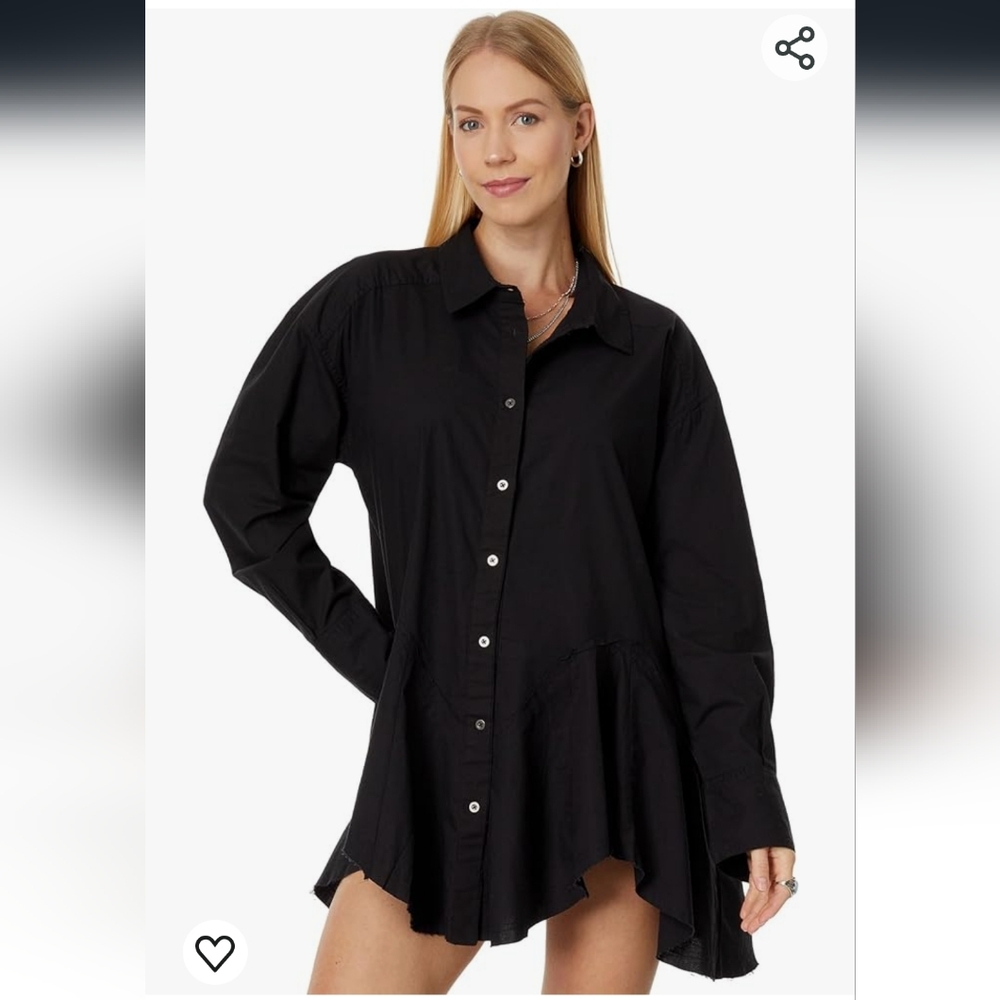 Free People we the free Freya poplin dress NWT sz XL